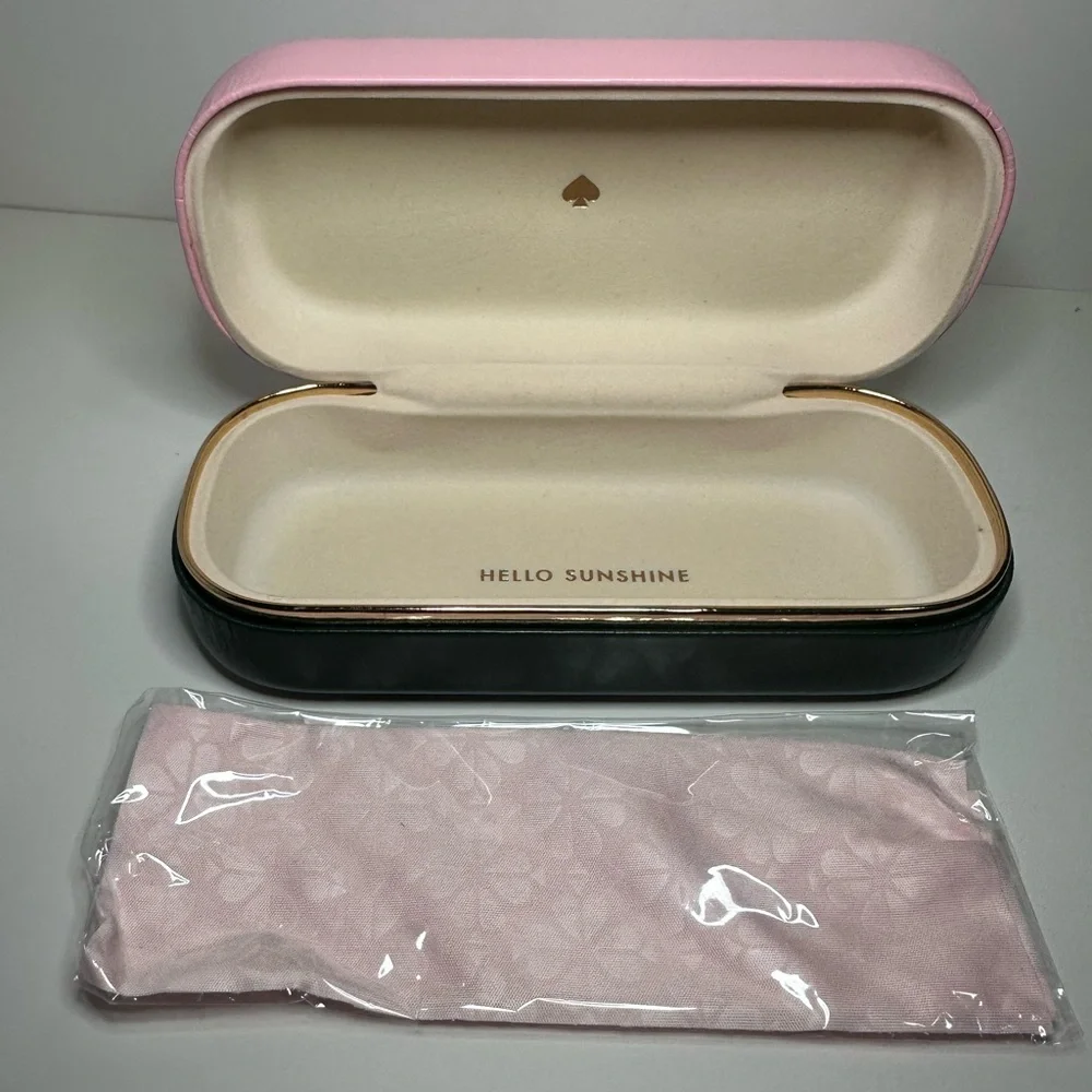 Kate Spade NWOT Cissy Light Pink Cat Eye Frame Sunglasses w/Gradient Lenses